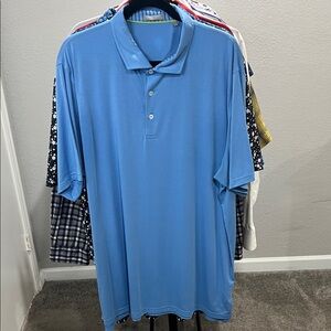Classic Blue Polo Shirt for Men